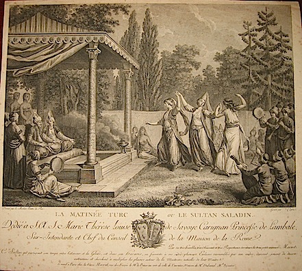 Copia Jacques-Louis (1764-1799) La matinée Turc ou le Sultan Saladin seconda metà  del '700 Parigi 